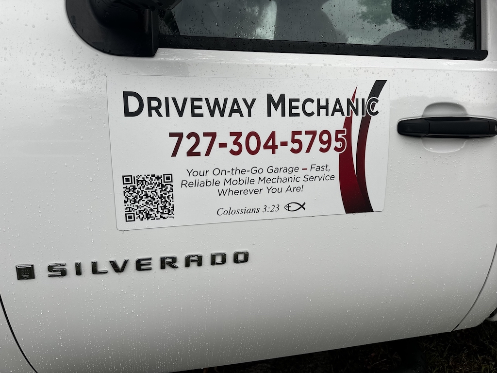 Business magnet on Silverado thumbnail